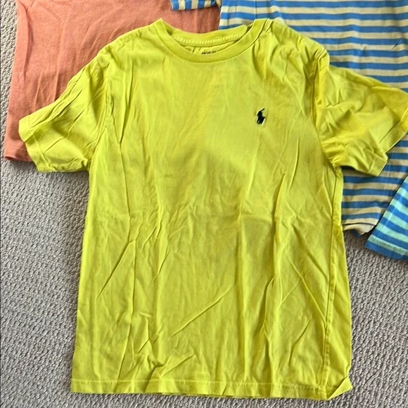 Colorful Kids Polo Ralph Lauren T-Shirt Set - Picture 4 of 11
